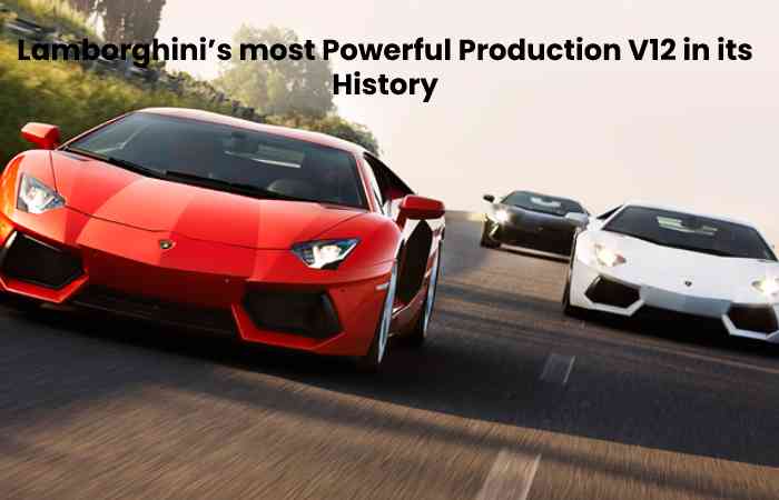Lamborghini’s most Powerful Production V12 in its History