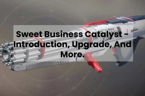 Sweet Business Catalyst - Introduction, Upgrade, And More.
