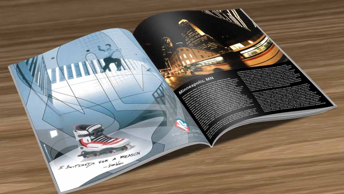 Advertisements in Magazines