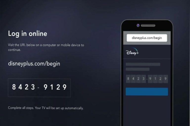 Disney Plus Begin Code