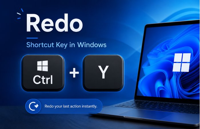 Redo Shortcut Key in Windows