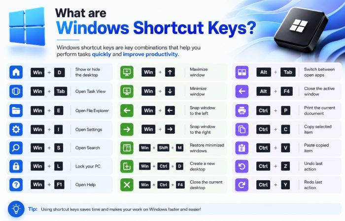 What are Windows Shortcut Keys_