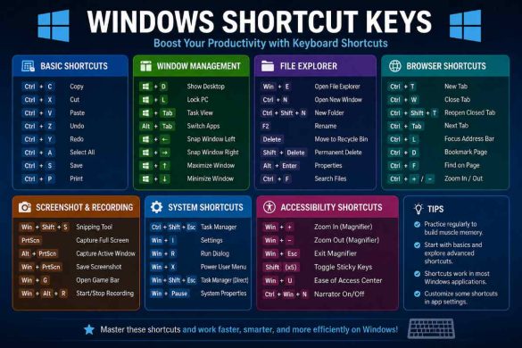 Windows Shortcut Keys