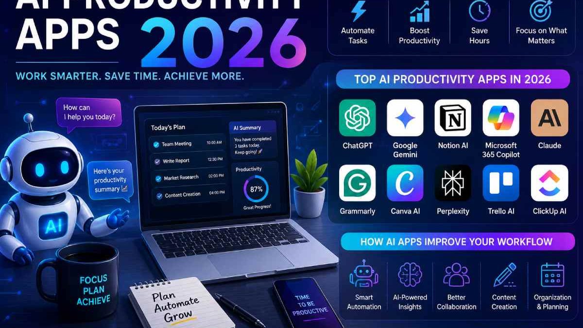 AI Productivity Apps: Best Tools to Work Smarter in 2026
