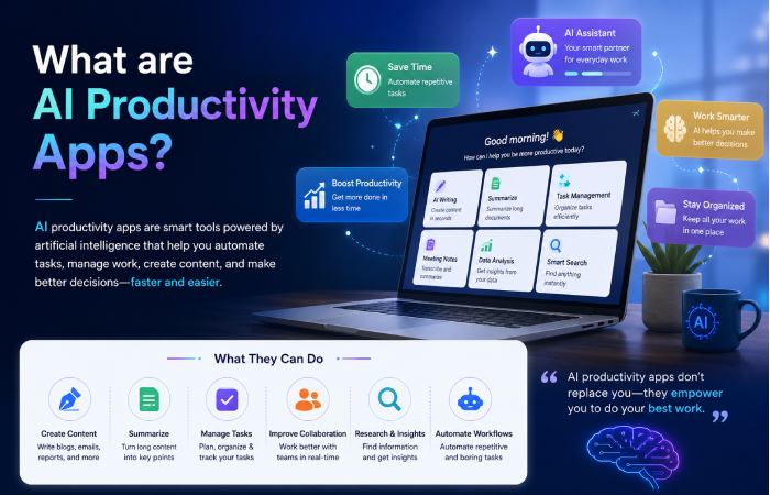 what are ai productivity apps_